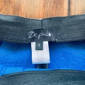 Jupe Scuba Nasty Gal – Bleu Marine – Taille S – Mini – Polyester/Spandex